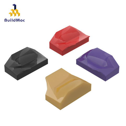 BuildMOC-Arco de 1x2 con ala trasera para piezas de bloques de construcción, bricolaje, construcción, regalo creativo, juguetes, 47458 ► Foto 1/1