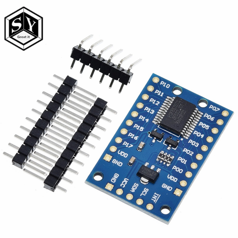 GREAT IT-Módulo expansor para arduino, circuito integrado, I2C a 16IO, PCF8575 IO, 1 Uds. ► Foto 1/6