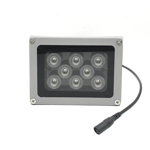 Iluminador infrarrojos IP65 para cámara IP CCTV, 8IR, accesorios de luz LED, visión nocturna ► Foto 1/5