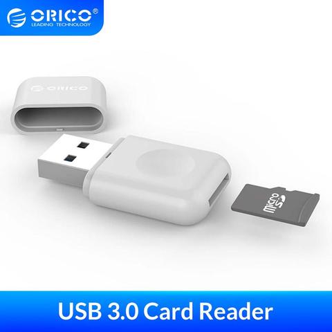 ORICO-lector de tarjetas Universal para teléfono móvil, tableta, PC, USB 3,0, 5Gbps, para tarjeta de memoria Flash TF ► Foto 1/6