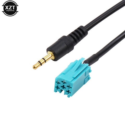 Cable de entrada de Audio estéreo para coche Renault Clio Megane, 3,5mm, 2005, 2006, 2007, 2008, 2009, 2010, 2011 ► Foto 1/4