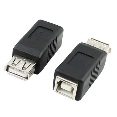 Nuevo USB tipo A hembra A impresora escáner tipo B hembra adaptador Adaptador convertidor conectores accesorios al por mayor ► Foto 1/1