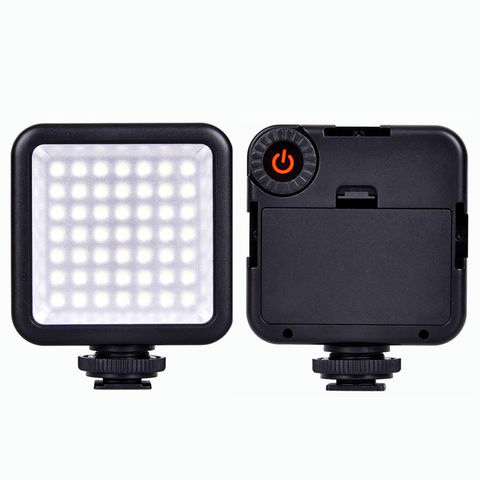 Ulanzi W49 Mini luz LED para vídeo en cámara con 3 zapato caliente para DSLR Mini noche fotográfico llenar iluminación para Nikon Canon Sony ► Foto 1/6