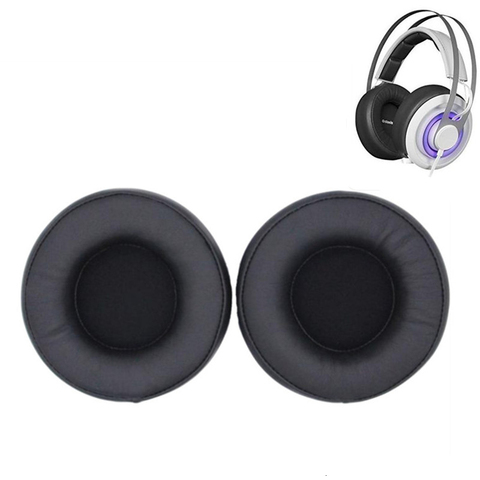 Almohadillas de proteína suave para auriculares de Gaming Steelseries SIBERIA 650, almohadillas de repuesto, cubierta de esponja para Extra comodidad, negro ► Foto 1/6