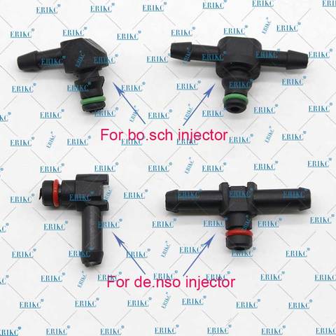 Tubo de unión de reflujo de aceite de retorno 10 Uds tipo T y L para inyector Diesel Bosch Denso conector de plástico tubo de manguera de Unión tubo de combustible ► Foto 1/6