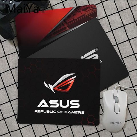 Maiya de calidad superior Logo de ASUS alfombrilla de ratón de juego más vendidos al por mayor juego almohadilla ratón ► Foto 1/6