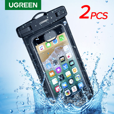 Ugreen, funda para teléfono móvil, bolsa impermeable para teléfono de 6,5 pulgadas, funda para iPhone 11 Pro Max X 8 7 6S Samsung Galaxy S9 S8, funda para teléfono ► Foto 1/6