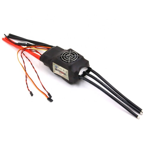 FLIER-Controlador de velocidad sin escobillas ESC de alta tensión con cable USB para coche de control remoto, 400A, 12S/16S/22S ► Foto 1/3