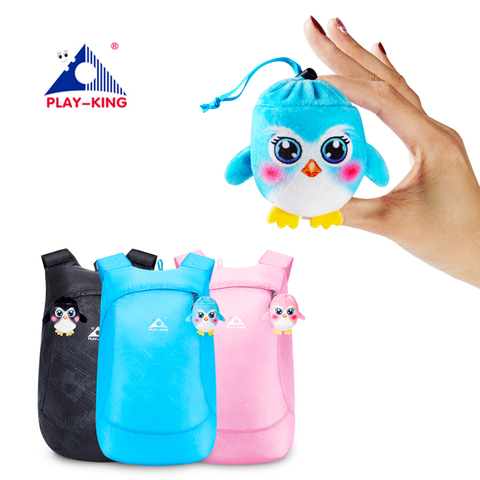 PLAYKING-mochila Plegable ligera de nailon para mujer, Mini mochila de viaje impermeable, Bolso pequeño para ir de compras o escuela ► Foto 1/6