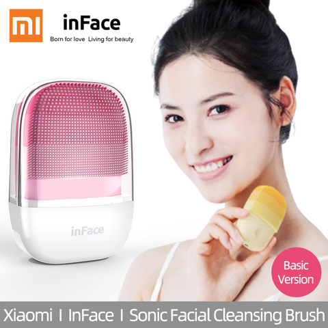 Xiaomi-cepillo de limpieza Facial Inface MS2000, limpiador eléctrico sónico de silicona, Limpieza Profunda, t-zoneremover, sebo con carga USB, resistente al agua, IPX7 ► Foto 1/6