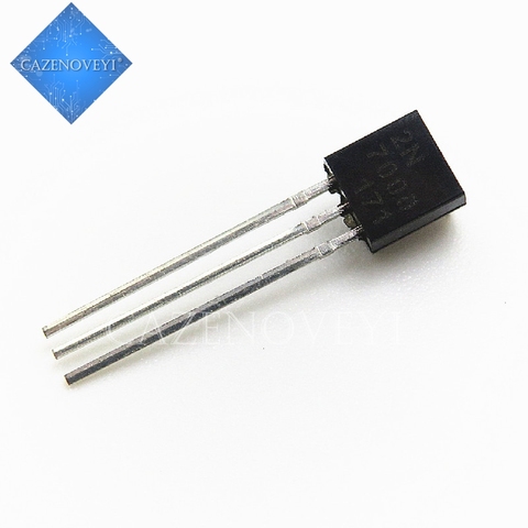 20 unids / lote 2N7000 TO92 MOSFET de señal pequeña 200 mAmps, 60 voltios N-Channel TO-92 nuevo en stock ► Foto 1/1