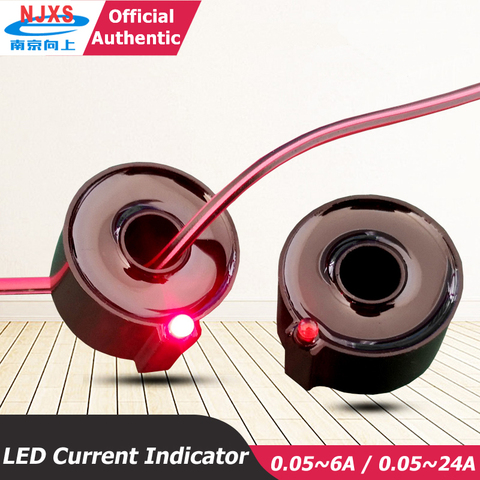 Indicador de Sensor de corriente LED, luz DLKG002, Mini luces de alarma de insectos AC 220V, transformador de luz led, luces con sensor ► Foto 1/6