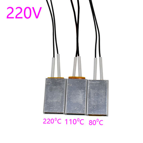 Accesorios para secador de pelo, calefactor en miniatura aplicable, 80-220 grados Celsius, Ptc, 220V, 2 uds. ► Foto 1/6