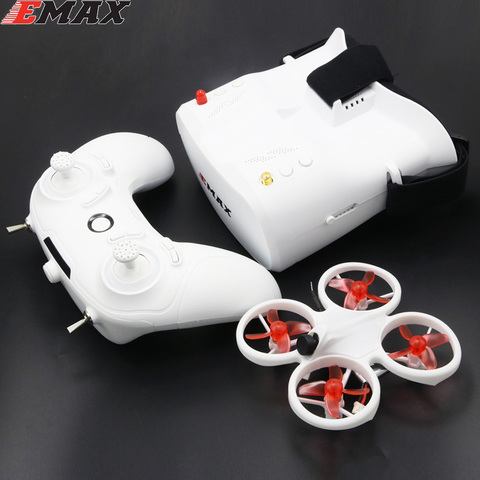 EMAX EZ-Dron de carreras con visión en primera persona para principiantes, Mini Dron de carreras con visión en primera persona de 82MM con cámara, gafas RC, 2 ~ 3S, versión RTF ► Foto 1/6