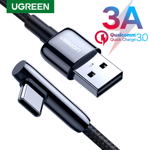 Ugreen-Cable USB tipo C de carga rápida, Cable USB de datos para Samsung S20, Huawei, Xiaomi ► Foto 1/6