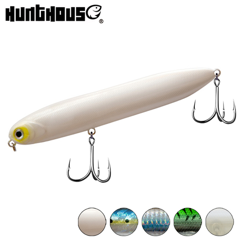 Hunthouse-SEÑUELOS DE PESCA DE catterbeast, cebos de fundición larga, lubina flotante, 140mm, 29g, cebo duro para pasear al perro, agua superior ► Foto 1/6