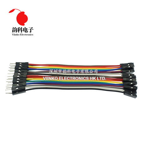 Dupont-Cable de puente Dupont de 20 pines, 10CM, 20CM, 30CM, macho + hembra a hembra, Cable Dupont para arduino DIY KIT ► Foto 1/6