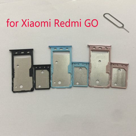 Adaptador de bandeja de tarjeta SIM para XIAOMI Redmi GO, carcasa Original, nuevo soporte de tarjetas Micro SD ► Foto 1/1