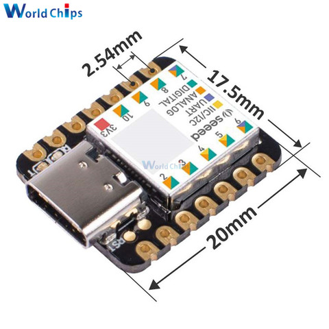 Módulo de microcontrolador USB tipo c Nano SAMD21, 48MHZ, Cortex M0, 32 bits, con interfaz SPI para Arduino IoT, desarrollo de reloj inteligente ► Foto 1/6