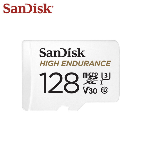 SanDisk-tarjeta de memoria Flash plana 256GB, 128GB, U1, hasta 100 MB/s, 64GB, Clase 10, velocidad de vídeo U3 V30 para Full HD 4K ► Foto 1/5