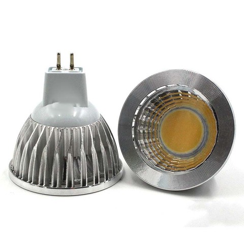 Foco LED de aluminio superbrillante GU5.3 bombilla LED para lámpara, CA de 110V, 220V, 7W, 10W, 15W, GU, 10 LED regulable, MR16, 12V, COB ► Foto 1/6