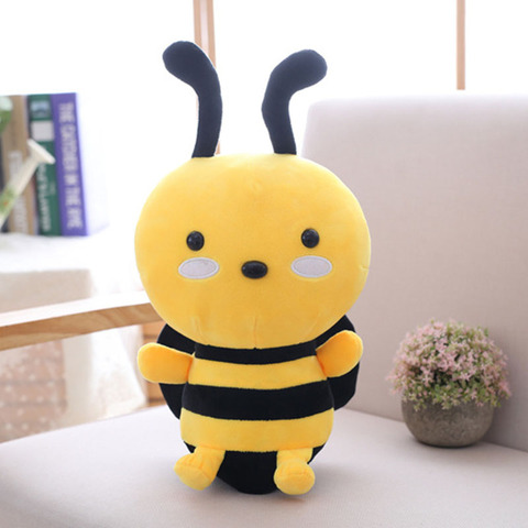 Muñeco de peluche de 20/25 \ 30 \ 45CM con forma de abeja, insecto blando, clásico ► Foto 1/6