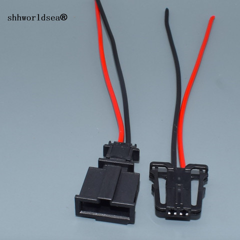 Shhworlsea-enchufe eléctrico de 2 pines para maletero o matrícula, Conector de luz, macho y hembra, 1,5mm, 1J0971972, 3B0972712 ► Foto 1/6