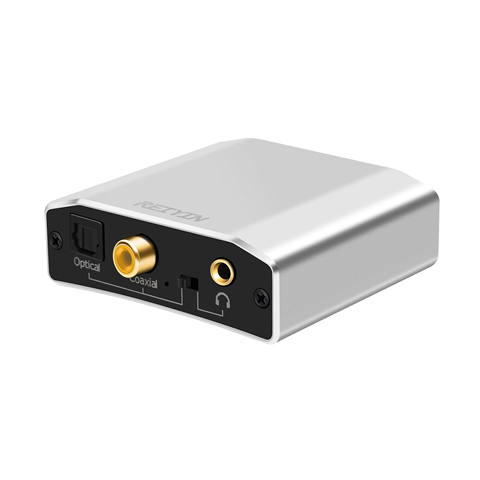 Decodificador USB Audio DAC tipo C a óptico Coaxial 3,5mm convertidor 192kHz 24bit ► Foto 1/4