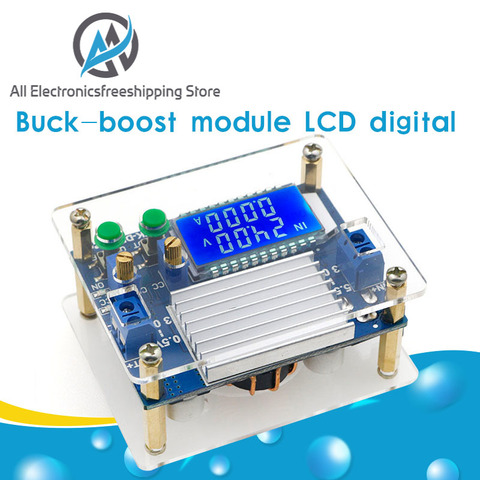 Módulo Buck-boost de voltaje constante, amperímetro de voltaje ajustable con pantalla digital LCD, 4X ► Foto 1/6