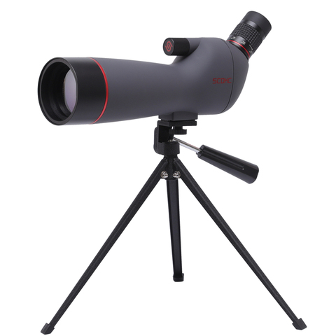 SCOKC-telescopio Monocular bak4 resistente al agua, con Zoom de 20-60x60mm, con carcasa suave para trípode ► Foto 1/6