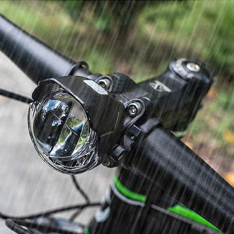 Leadbike-faro delantero LED LD28 Luz de bicicleta recargable con USB T6, 750LMs, IP4, resistente al agua, 3 modos, gran oferta ► Foto 1/6