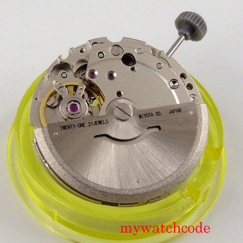 Miyota-21 jewelrys 8215 821A, accesorio de reloj mecánico automático con abertura para fecha, Hack, segunda parada, M11 ► Foto 1/6