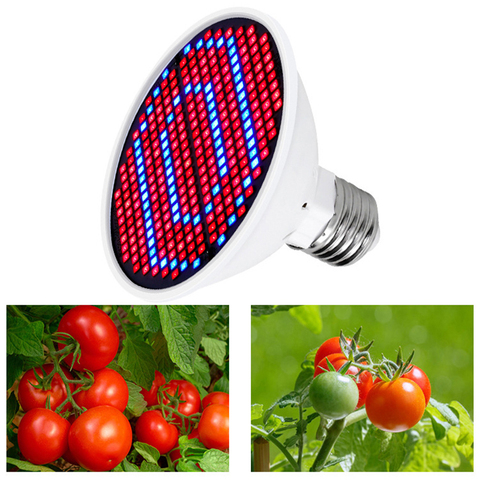 Bombillas de Luz Led para crecimiento de plantas de espectro completo, iluminación para invernadero de hydro flor vegs, vegetales, jardín interior, E27 phyto growbox ► Foto 1/6