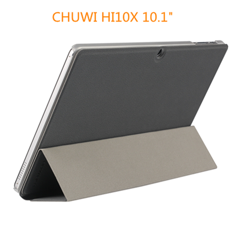 Funda de cuero PU de 10,1 pulgadas para CHUWI Hi10 X, funda protectora para tableta PC, CHUWI Hi10X, agregar película con 3 regalos ► Foto 1/6