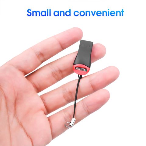 Kebidu-Mini lector de tarjetas Micro USB 2,0 SD Flash, adaptador de memoria SDHC para ordenador portátil de alta calidad T-Flash, lector de tarjetas TF ► Foto 1/6