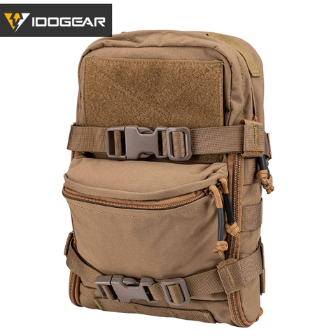 IDOGEAR-Paquete de hidratación táctica, bolsa Molle de asalto, Mini Airsoft, bolsas de agua deportiva para exteriores, 3530 ► Foto 1/6