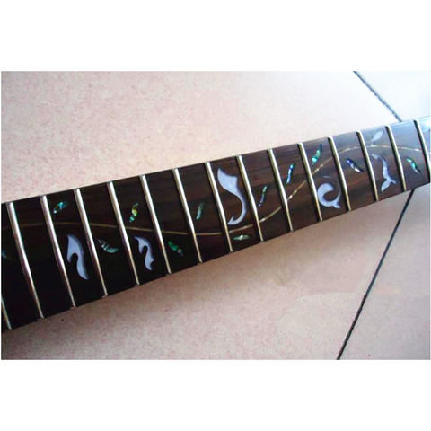Disado-guitarra eléctrica de arce con incrustaciones de 24 trastes, piezas accesorios para guitarra, instrumento Musical personalizado ► Foto 1/4