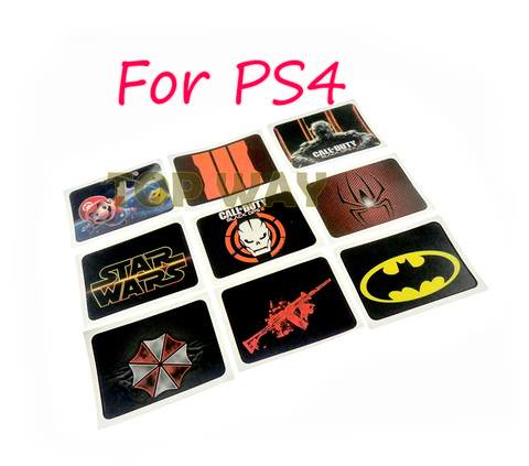 2 uds. De pegatinas de vinilo personalizadas para Sony PlayStation PS4, panel táctil de PVC para Sony Dualshock 4 Pro/controlador Delgado, panel táctil protector ► Foto 1/6