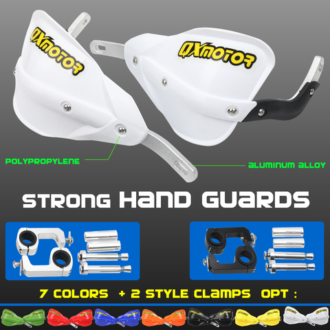 Protectores de mano universales para motocicleta guardamanos Protector para CR FCI YZ YZF KLX rxf SXF EXC XCW suciedad bicicleta Motocross fuera de la carretera ATV Quad ► Foto 1/6