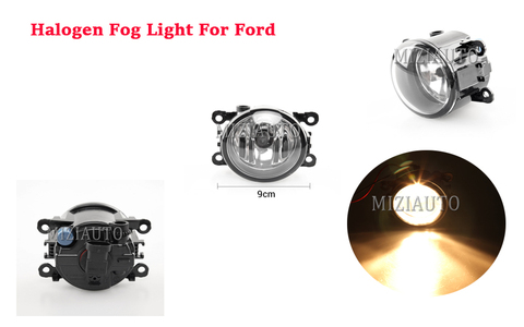 Para Ford para Focus MK2/3 fusión Fiesta Tourneo de tránsito 2001-2015 halógena Luz de niebla faro faros antiniebla 2 uds luces de niebla lámparas ► Foto 1/6