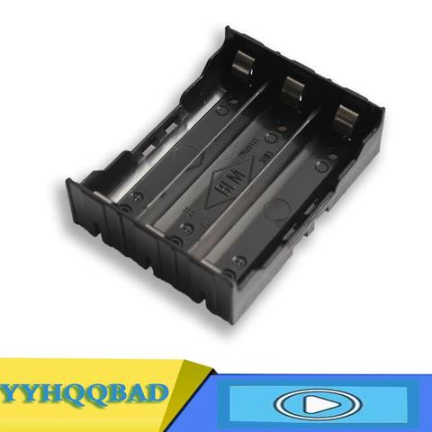 3 * caja de almacenamiento de la batería 18650 para 3*3,7 V 18650 batería de litio DIY soporte de batería/caja de baterías Clip contenedor con Pin ► Foto 1/5