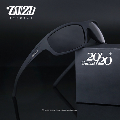 20/20 nuevo diseño de marca óptica gafas de sol polarizadas gafas de sol de moda para hombre gafas de sol viajes pesca Oculos PL66 con caja ► Foto 1/6