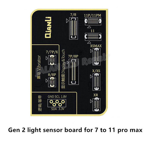 Sensor de luz para auriculares, batería vibratoria de tono claro, detección de línea de datos, reparación de placa para Gen 2 iCopy Plus 7 8 Plus X XS 11 Pro Max ► Foto 1/6