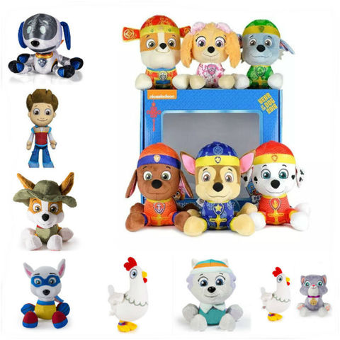 Figuras de acción de la patrulla La patrulla canina auténtica para niños, cachorro, perro, canina, juguete de felpa, regalo, novedad de 2022 ► Foto 1/6