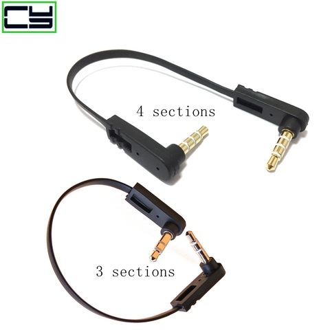 Stecker trrs rechter audio auxiliar, cable plano, 3,5mm, 1 / 8 