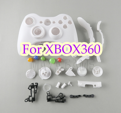 OCGAME-piezas de reparación para consola de juegos, funda carcasa con botones completos, kits de accesorios para xbox 360 xbox360, controlador inalámbrico ► Foto 1/6