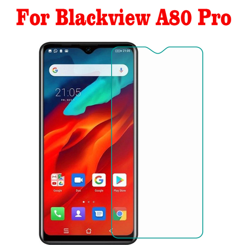 Vidrio templado para Blackview A80 Pro 9H, película protectora de alta calidad a prueba de explosiones, Protector de pantalla para Blackview A80 Pro ► Foto 1/6