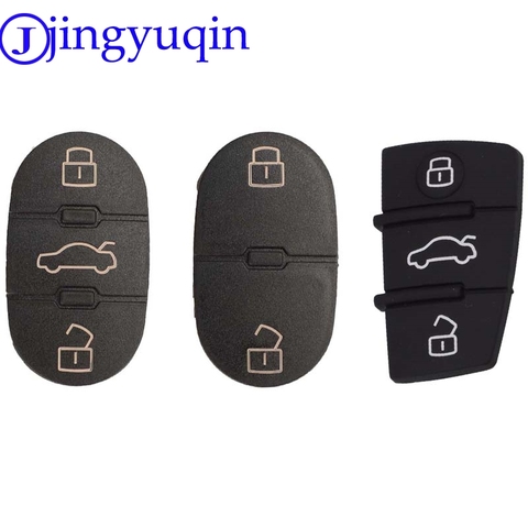 Jingyuqin-funda de repuesto para llave de Audi, repuesto de botón para llave remota de Audi A3, A4, A5, A6, A8, Q5, Q7 TT, 2/3 ► Foto 1/4