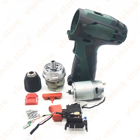 Piezas de 10,8 V 12V para Metabo PowerMaxx BS10.8V, conector reductor, carcasa de concha de motor, PowerMaxxBS10.8V, alimentación rápida ► Foto 1/1