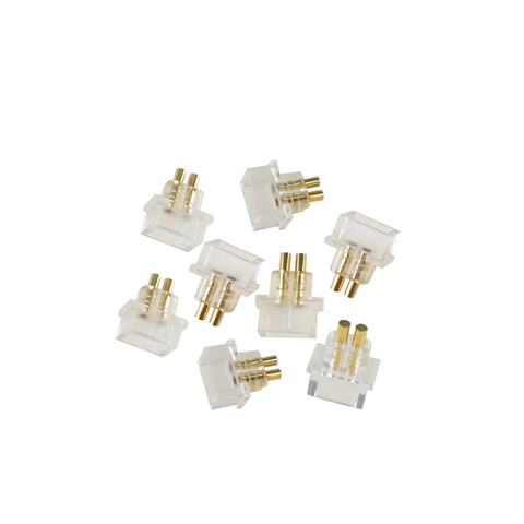 IEM-conector hembra de 0,78mm para auriculares, Conector de Cable empotrado para monitores internos personalizados, 2 uds. ► Foto 1/4